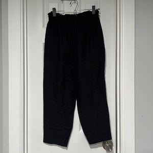 H&M | Linen-blend Pull-on Pants - Women's S